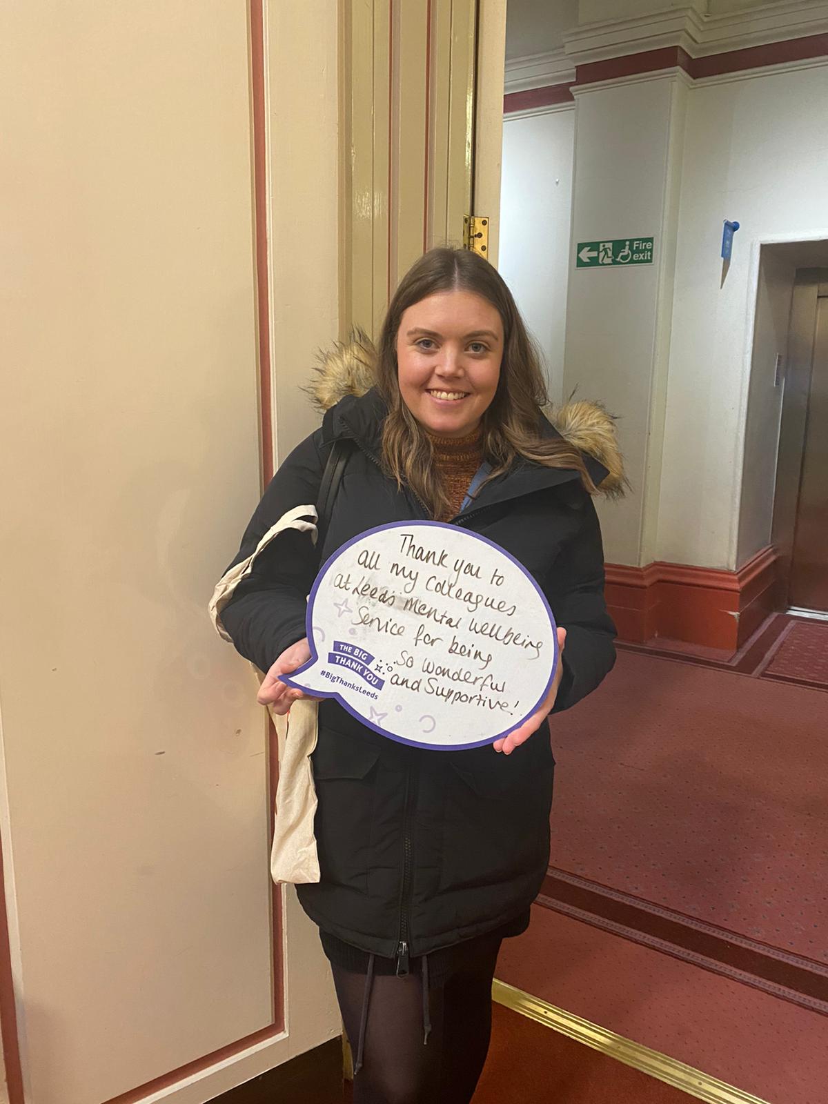 Thank you to all my colleagues at Leeds Mental Wellbeing Service for being so wonderful and supportive!